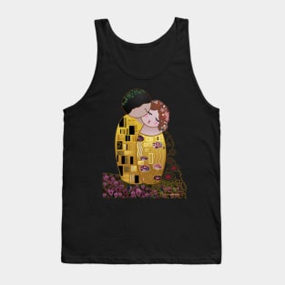 Kokeshis The kiss of Klimt Tank Top